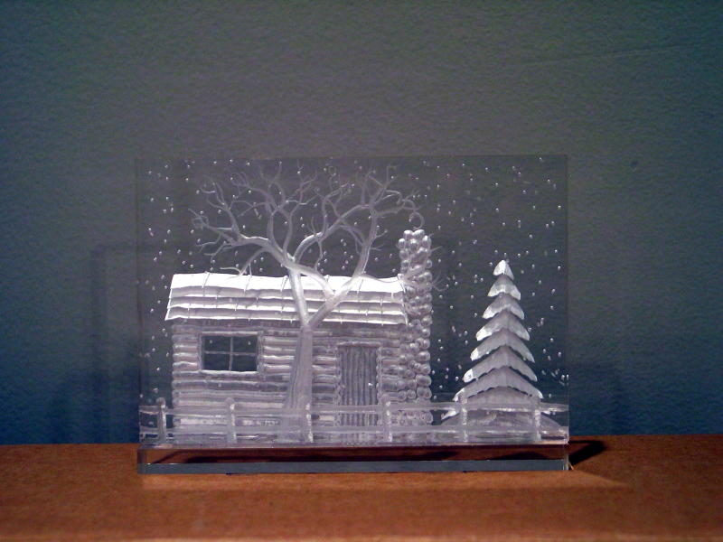 4x6 Log Cabin - $45