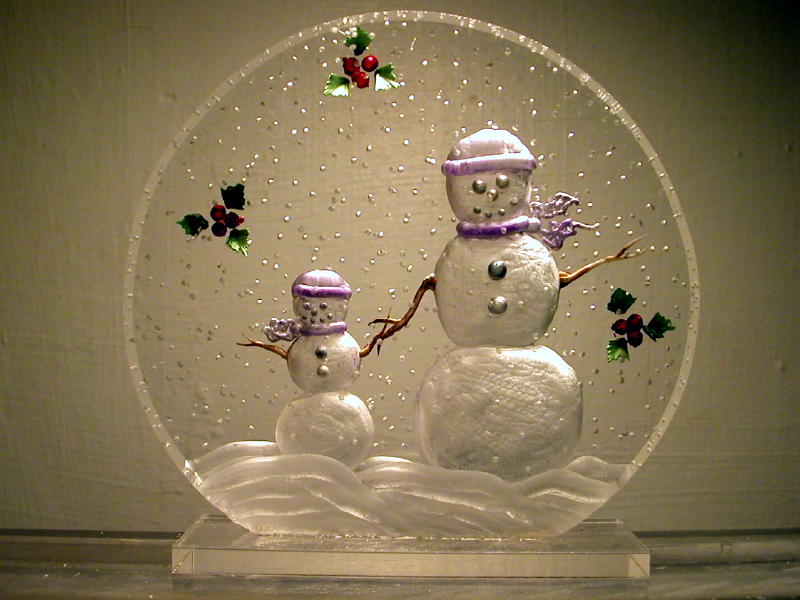 LC Snowman &  Snowbaby - $40