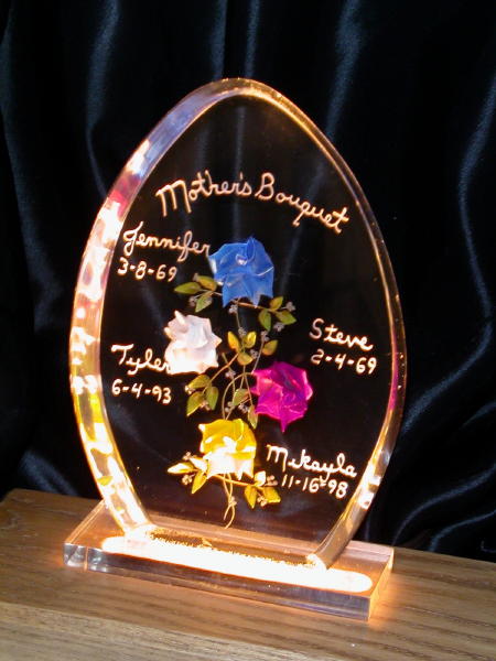 LO Mothers Bouquet - $46- The first 2 roses are - $40 then - $3 dollars for ever rose after.