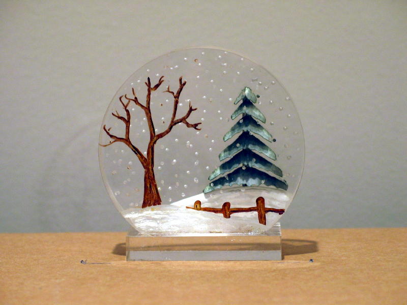 SC Winter Scene with Color - $21.95