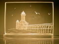 4x6 Light House on Peer - $45