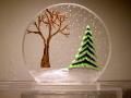 LC Snow Scene with Color - $35