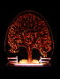 XGLO Fall Tree with Pumpkins - $65
